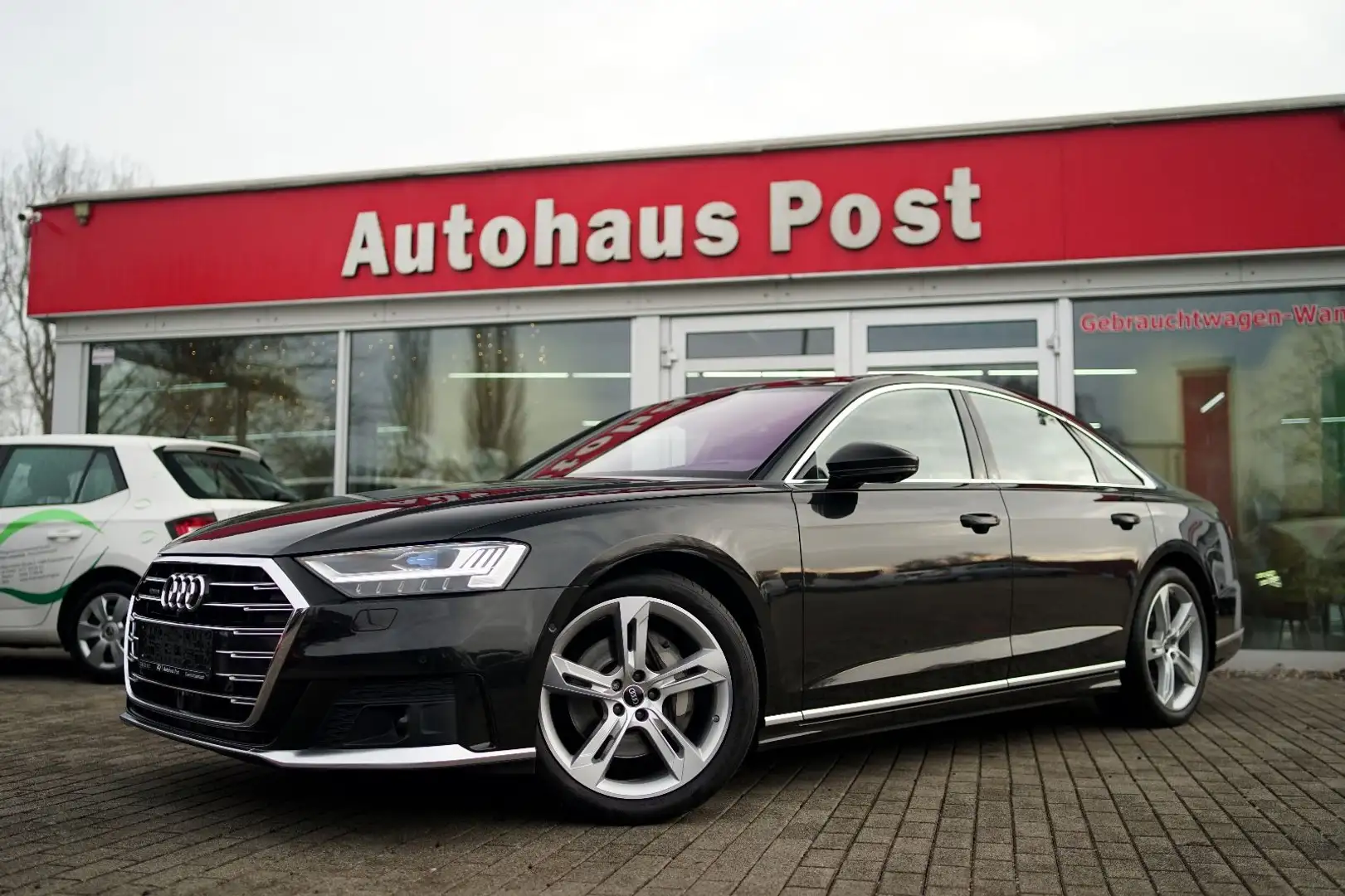 Audi A8 50 TDI quattro Softclose B&O Matrix Standh Zwart - 1