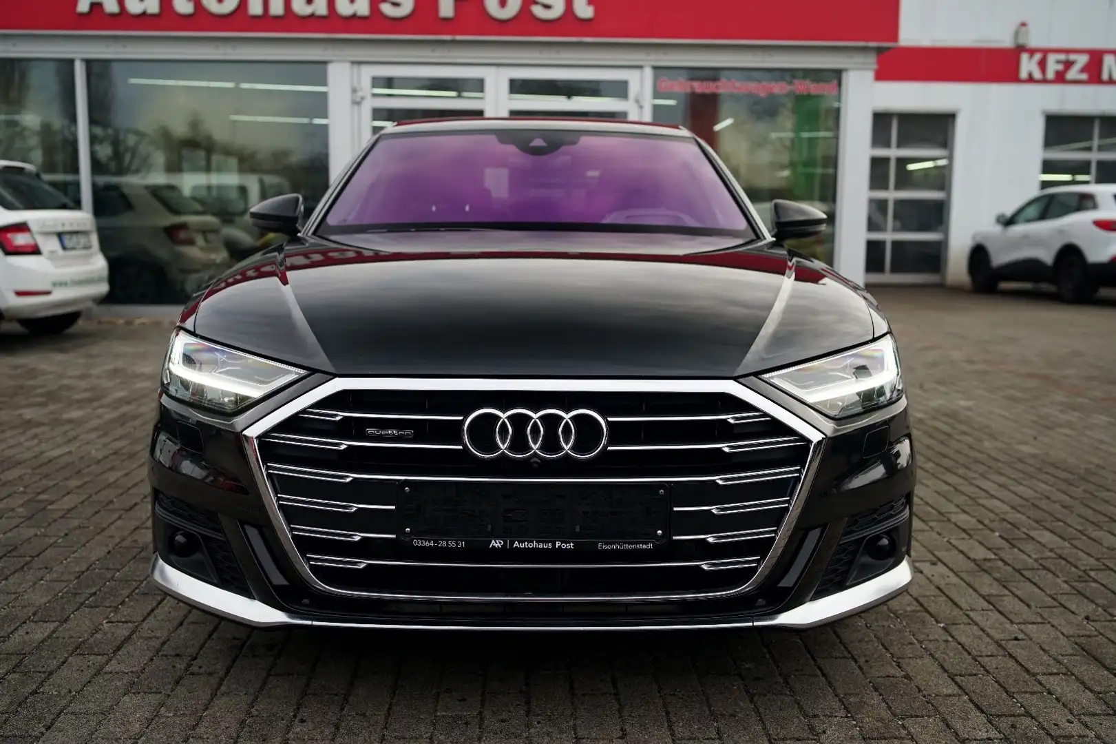 Audi A8 50 TDI quattro Softclose B&O Matrix Standh Zwart - 2