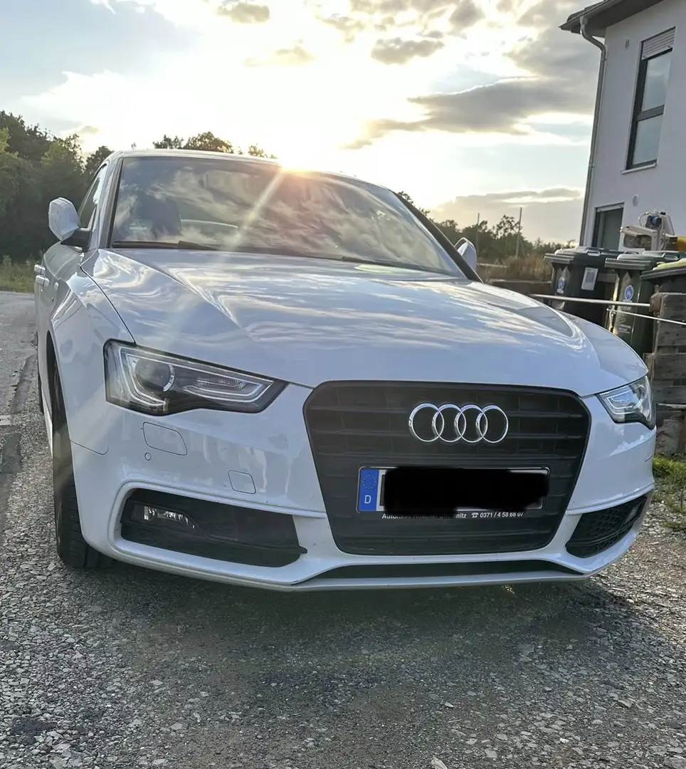 Audi A5 1.8 TFSI Sportback multitronic Weiß - 1