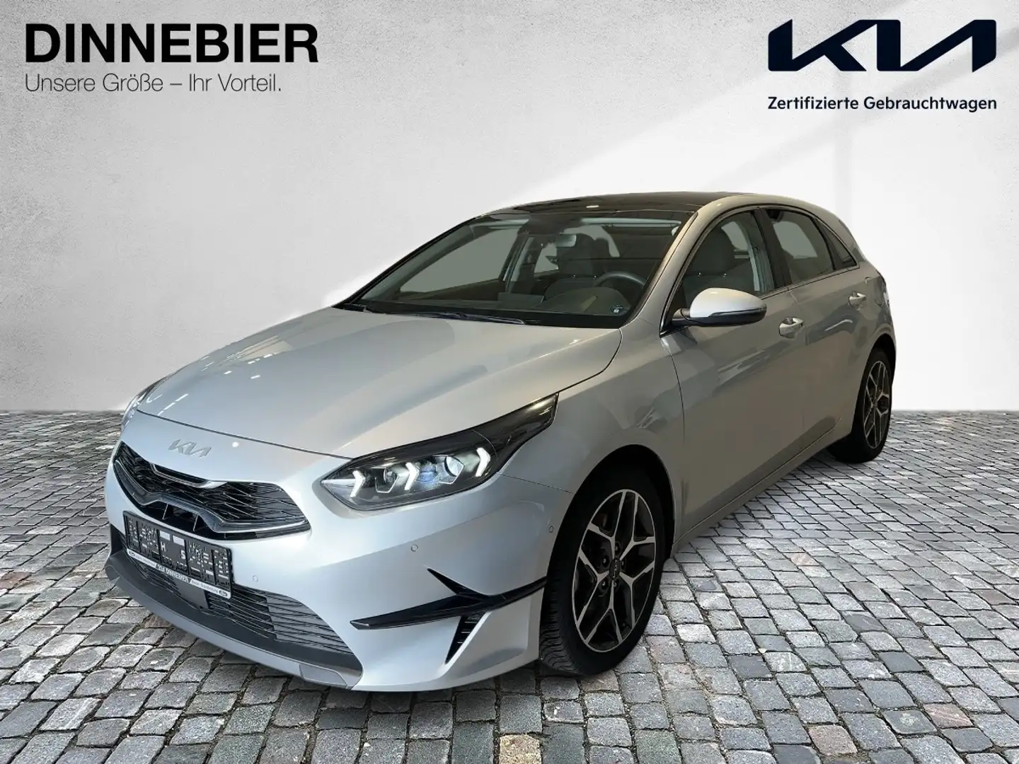 Kia Ceed / cee'd CEED 1.5T Spirit Glasdach+LED+Navi+Kamera Argent - 2