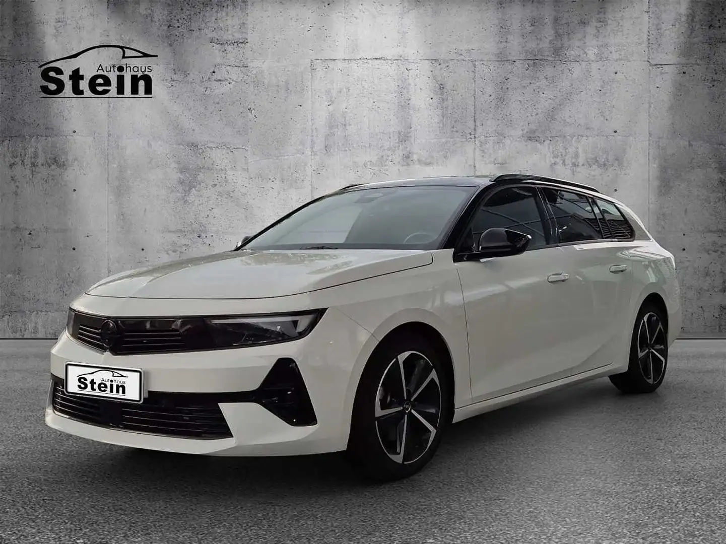 Opel Astra ST GS 1.2 Automatik AHK,GSD,el.HK,WSS beh. Blanc - 2