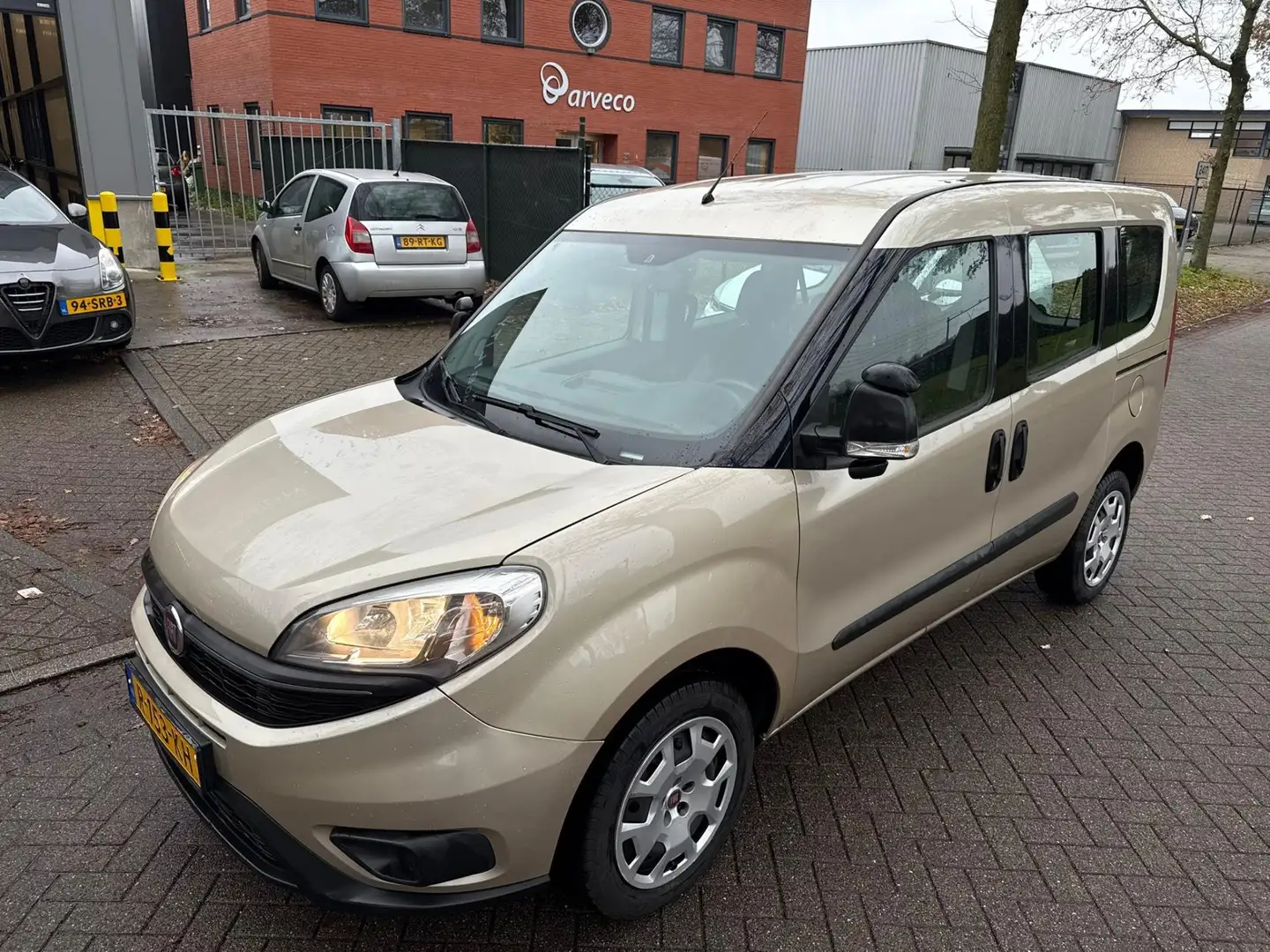 Fiat Doblo Combinato 1.4 Fire 2015 Airco Grijs - 2