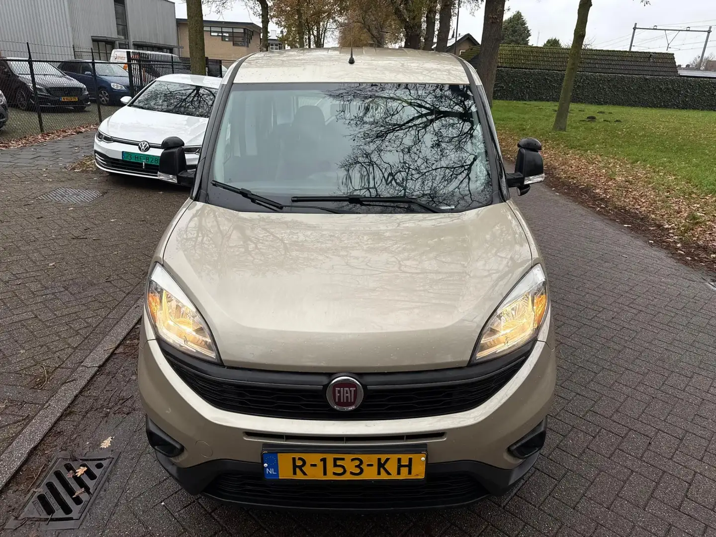 Fiat Doblo Combinato 1.4 Fire 2015 Airco Grijs - 1
