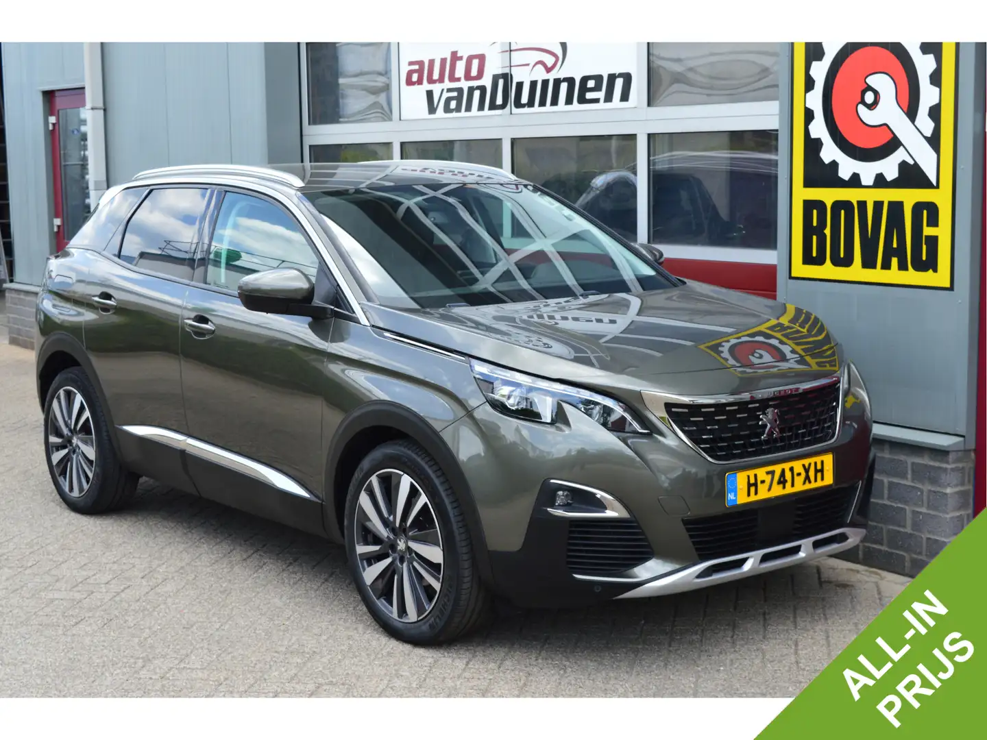 Peugeot 3008 1.2 PureTech Blue Lease Premium O.a: Camera, Carpl Grijs - 1
