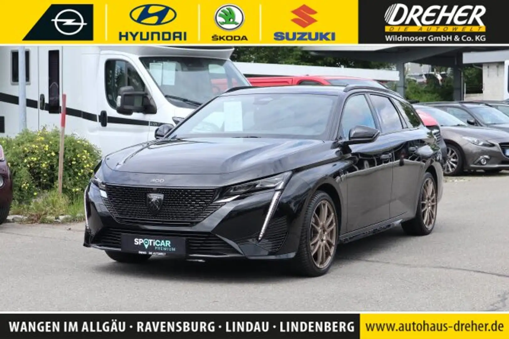 Peugeot 308 308 1.2 PureTech 130 SW GT Navi/Autom./Sitzhzg. BC Schwarz - 1