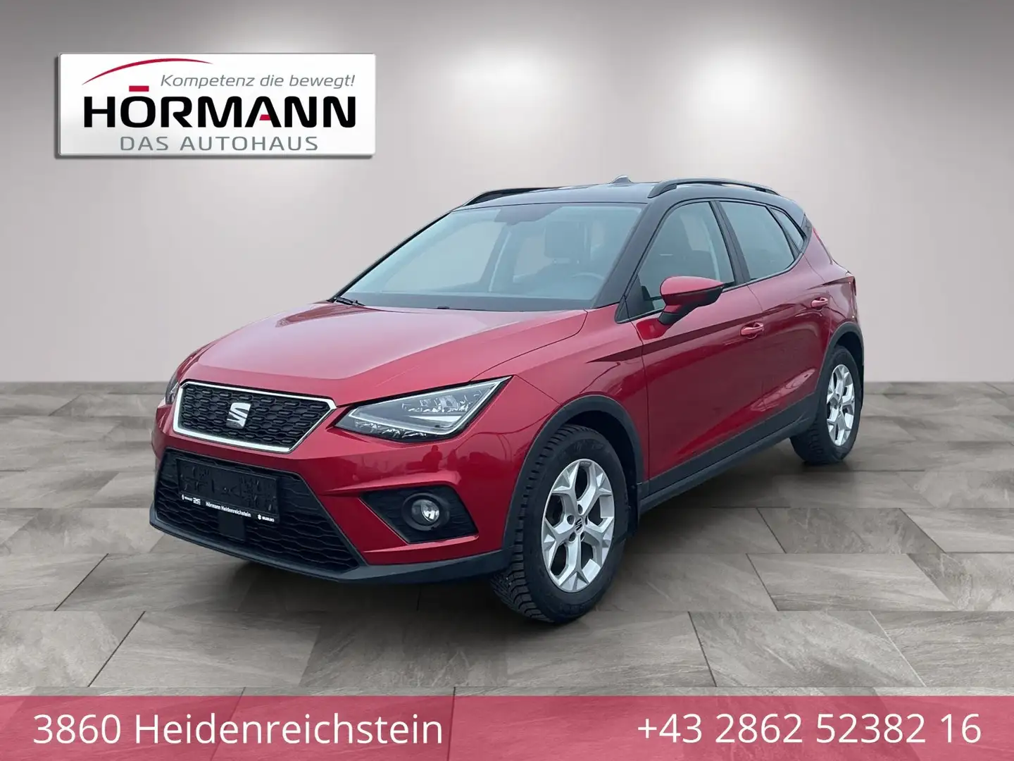 SEAT Arona 1,0 Eco TSI Style inkl. Winterräder Rot - 1