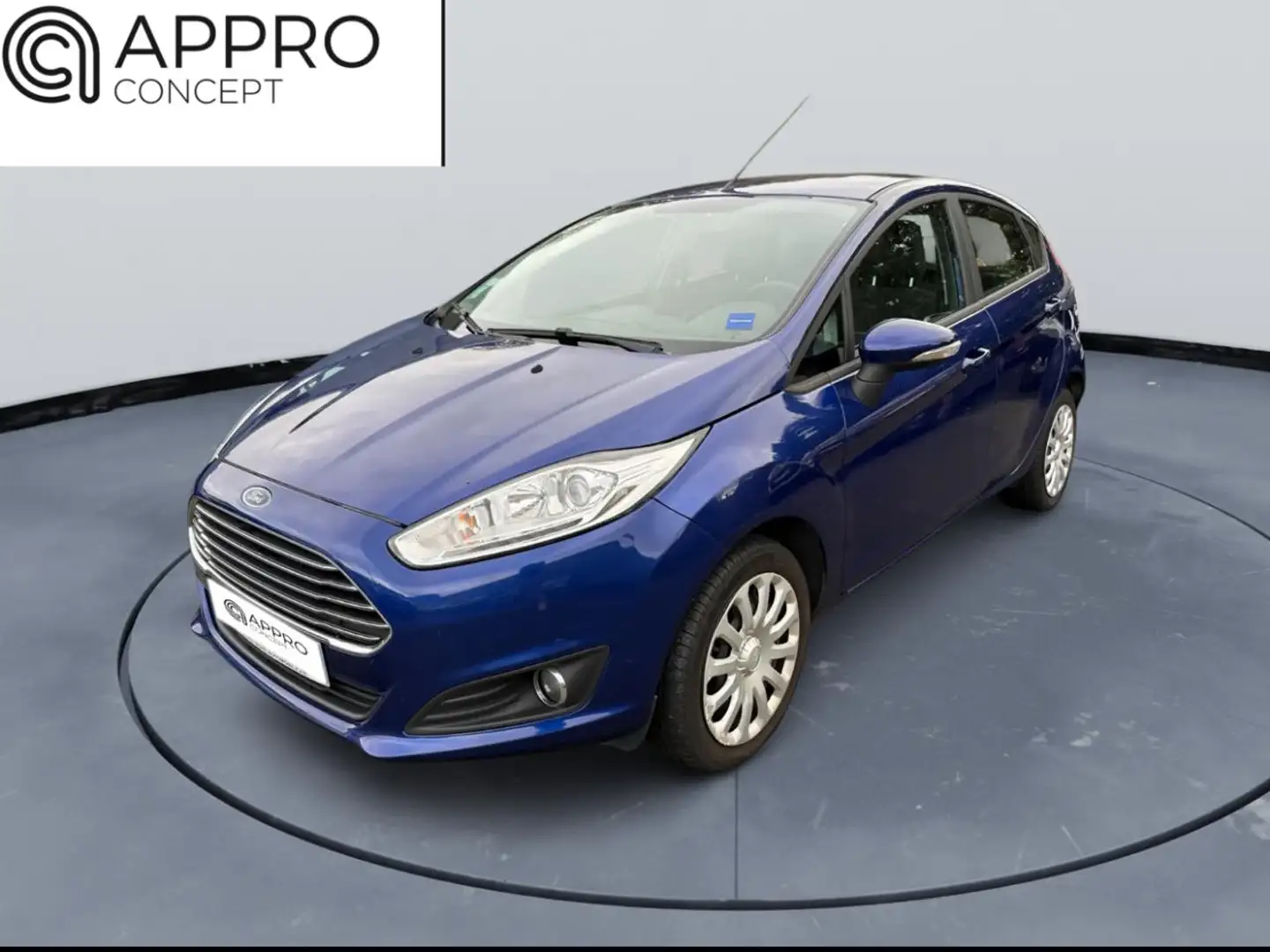 Ford Fiesta Fiesta 1.25i - 60  Edition PHASE 2 Bleu - 1