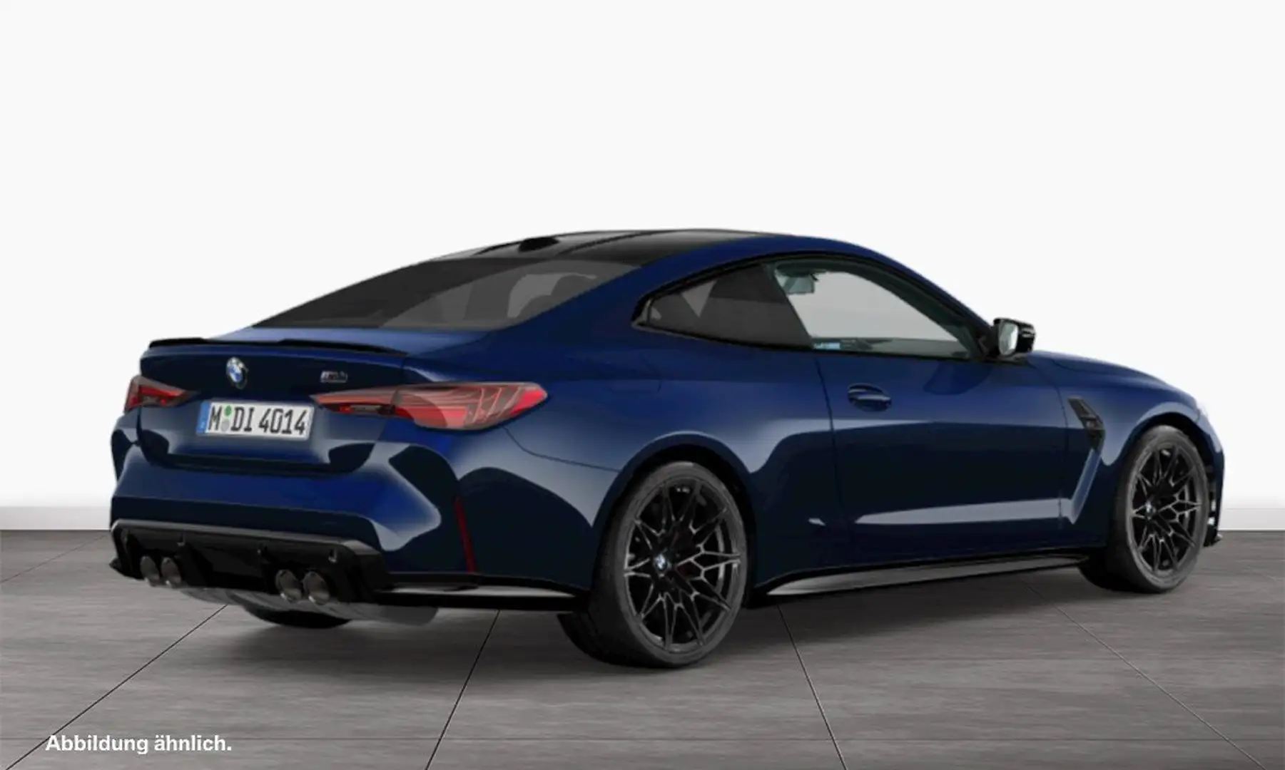 BMW M4 Competition M xDrive Coupé Bleu - 2