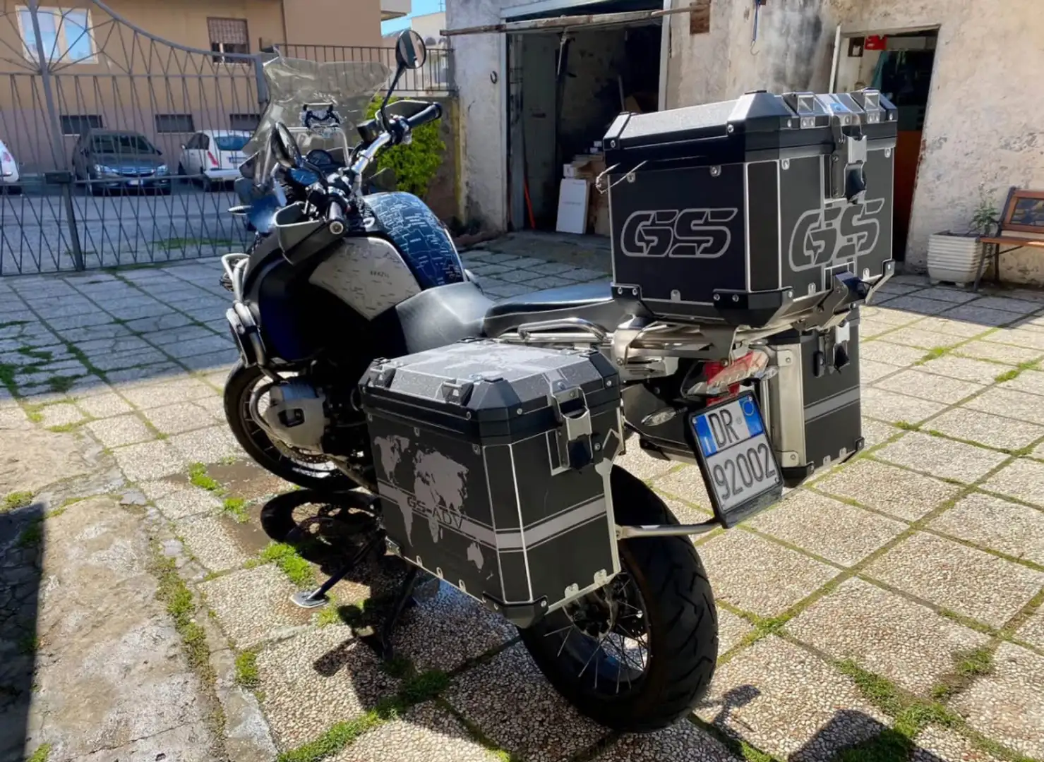 BMW R 1200 GS Adventure Triple Black Fekete - 1