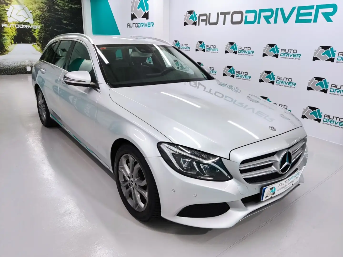 Mercedes-Benz C 250 Estate 250d 7G Plus Gris - 1