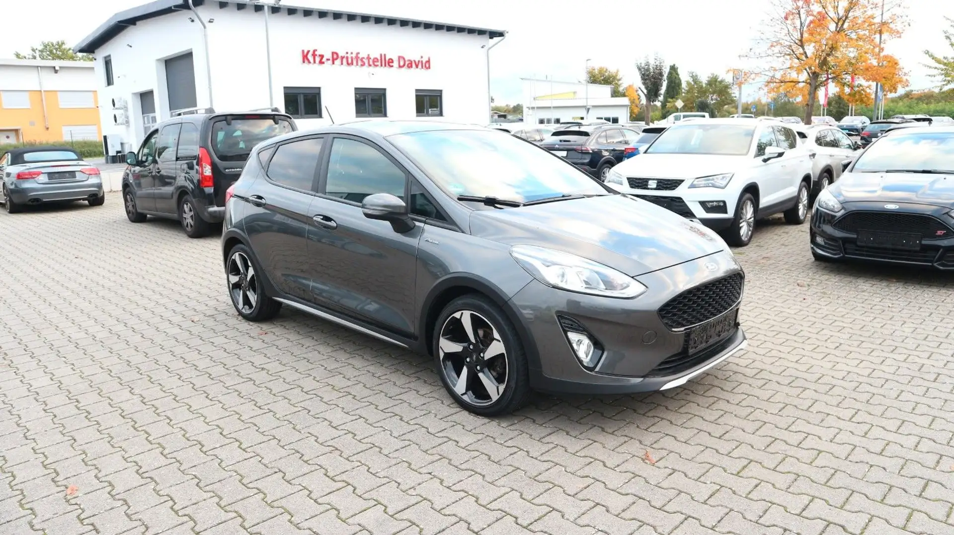 Ford Fiesta 1.0 EcoBoost Active Colourline Grau - 2