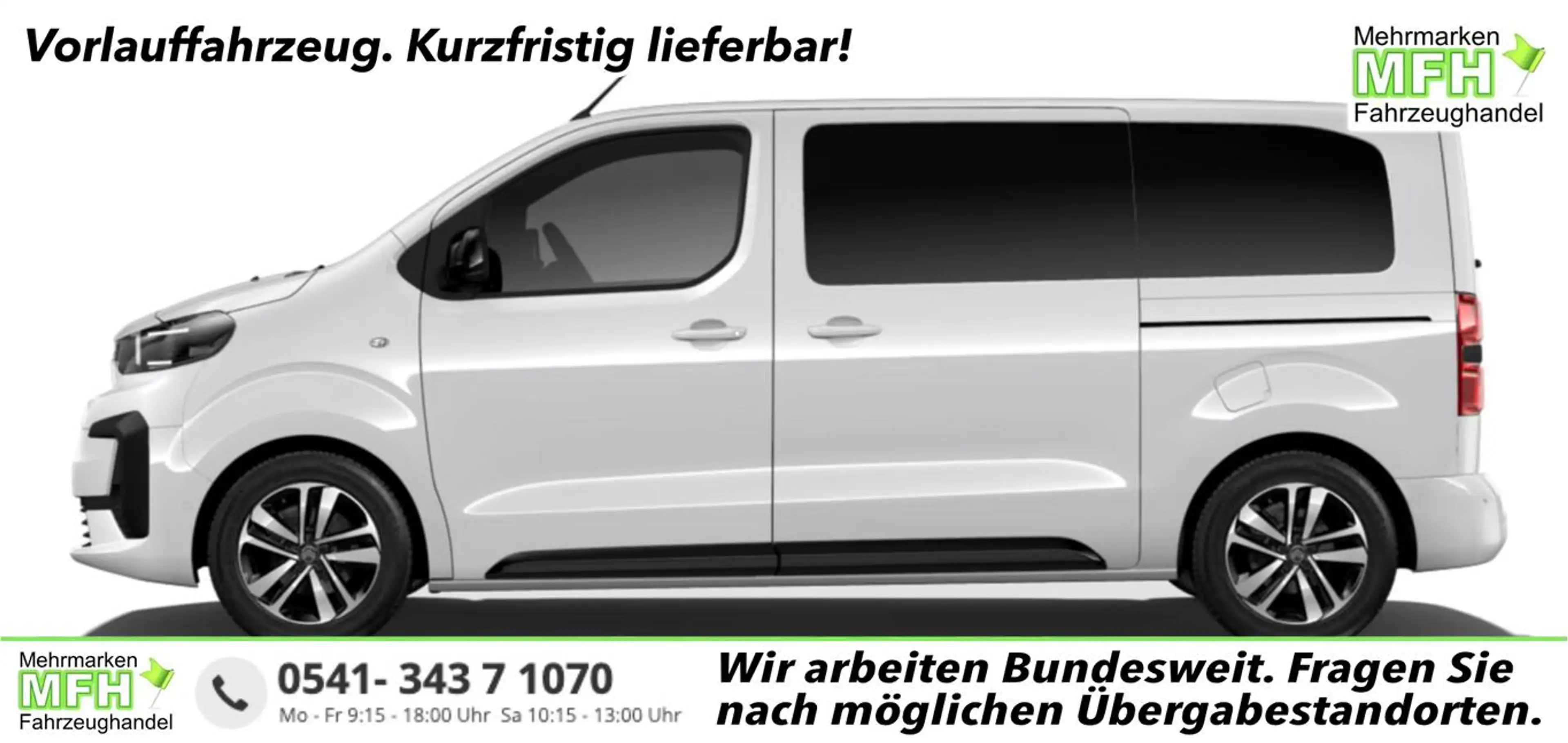 Citroen Spacetourer MAX M 7S VIP+ ACC Leder el.Schiebet 132 kW (179...