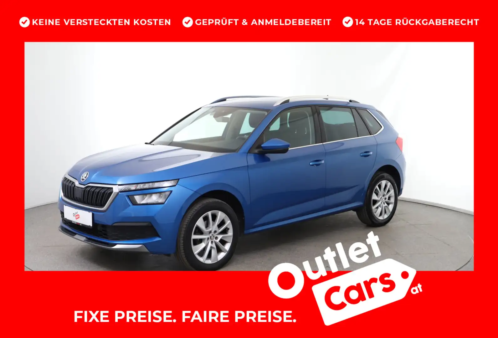 Skoda Kamiq Ambition TDI DSG Blau - 1
