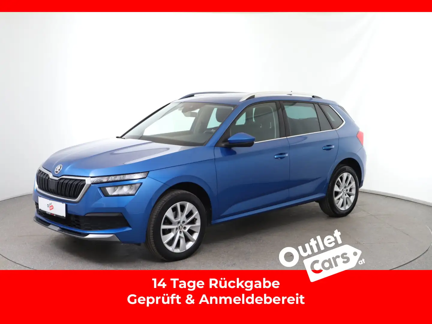 Skoda Kamiq Ambition TDI DSG Bleu - 1