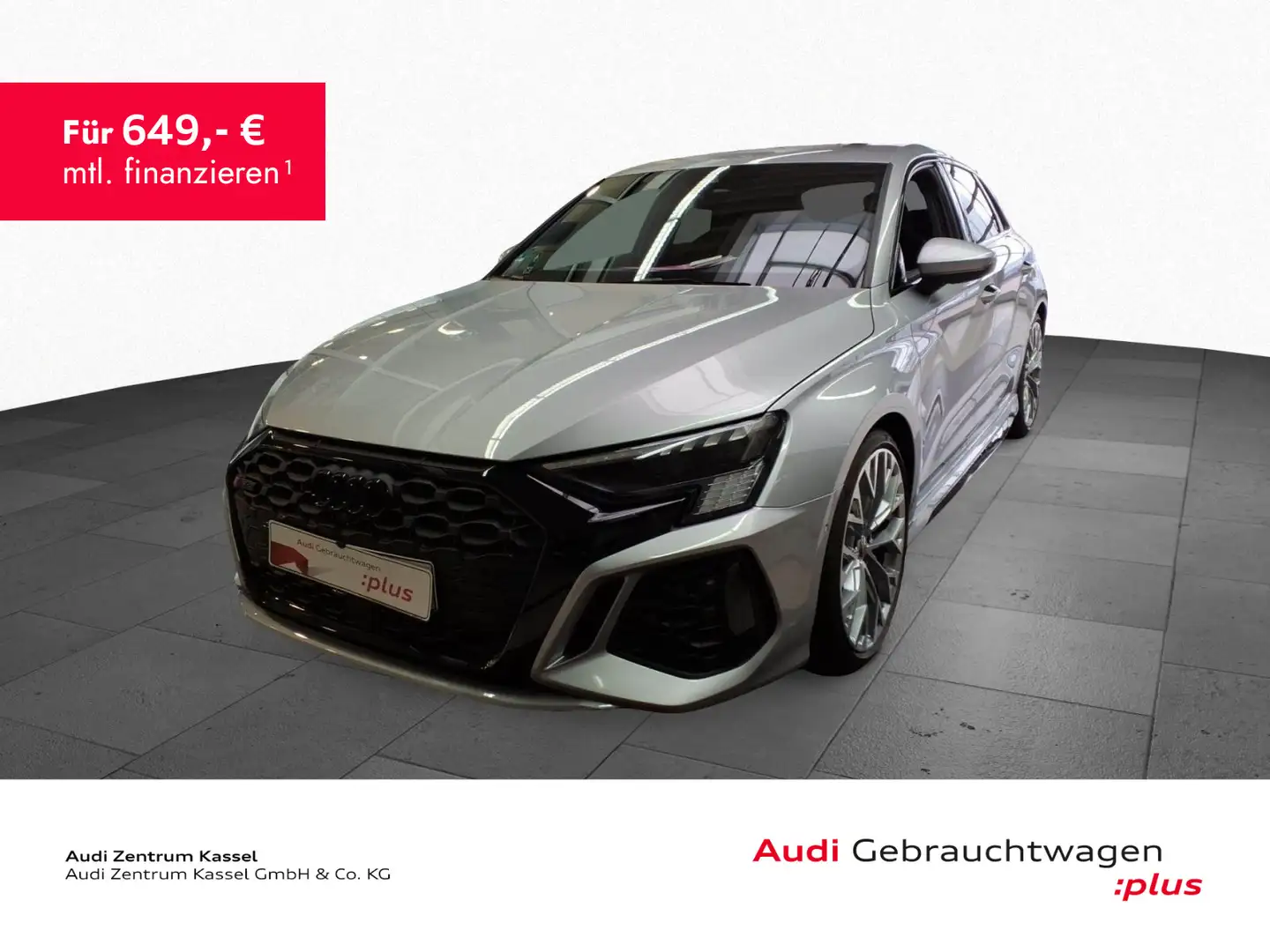 Audi RS3 RS 3 SB 2.5 TFSI quattro Matrix B&O HuD Keramik Silber - 1