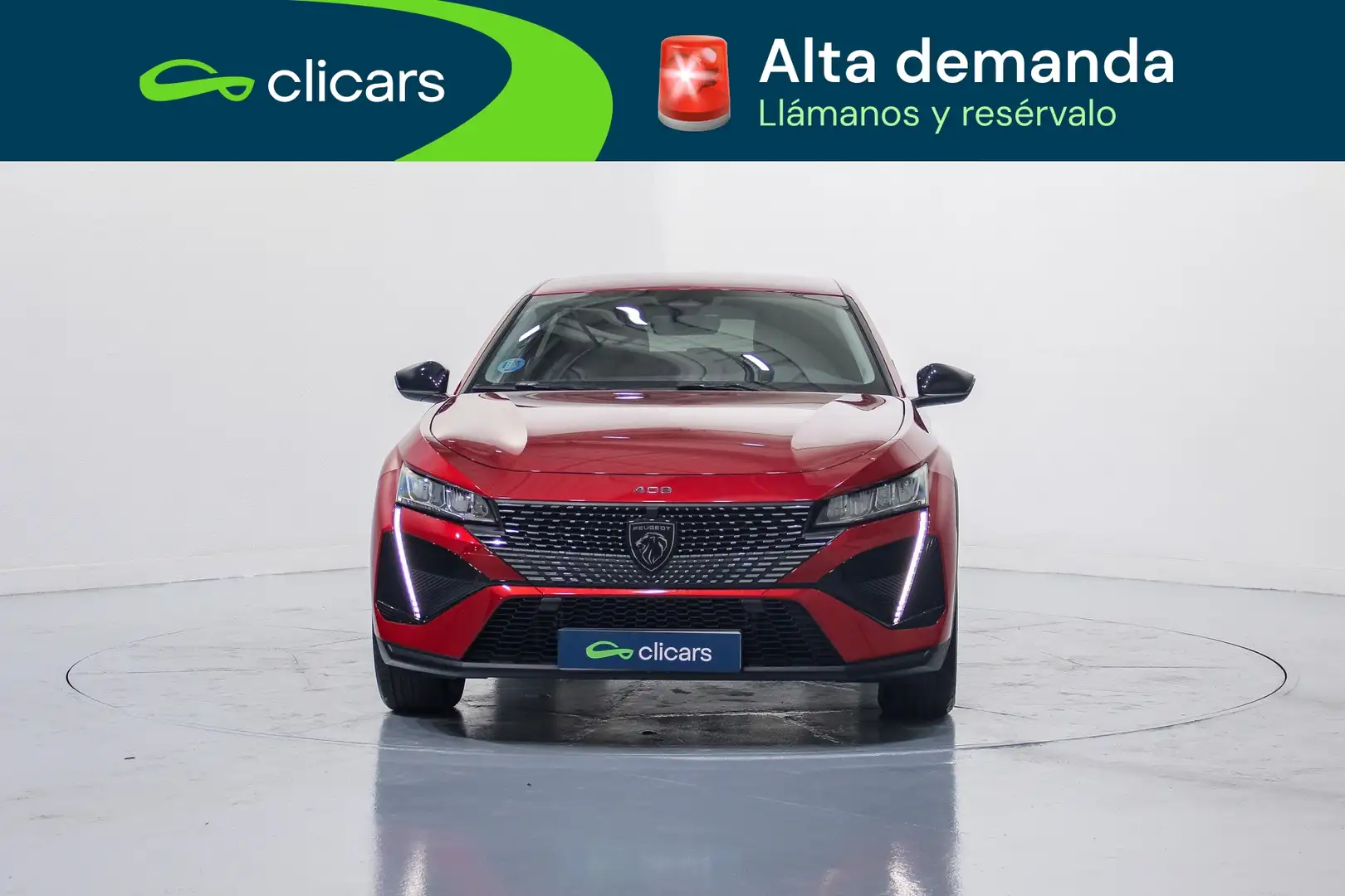 Peugeot 408 Hybrid 136 Allure e-DCS6 Rojo - 2