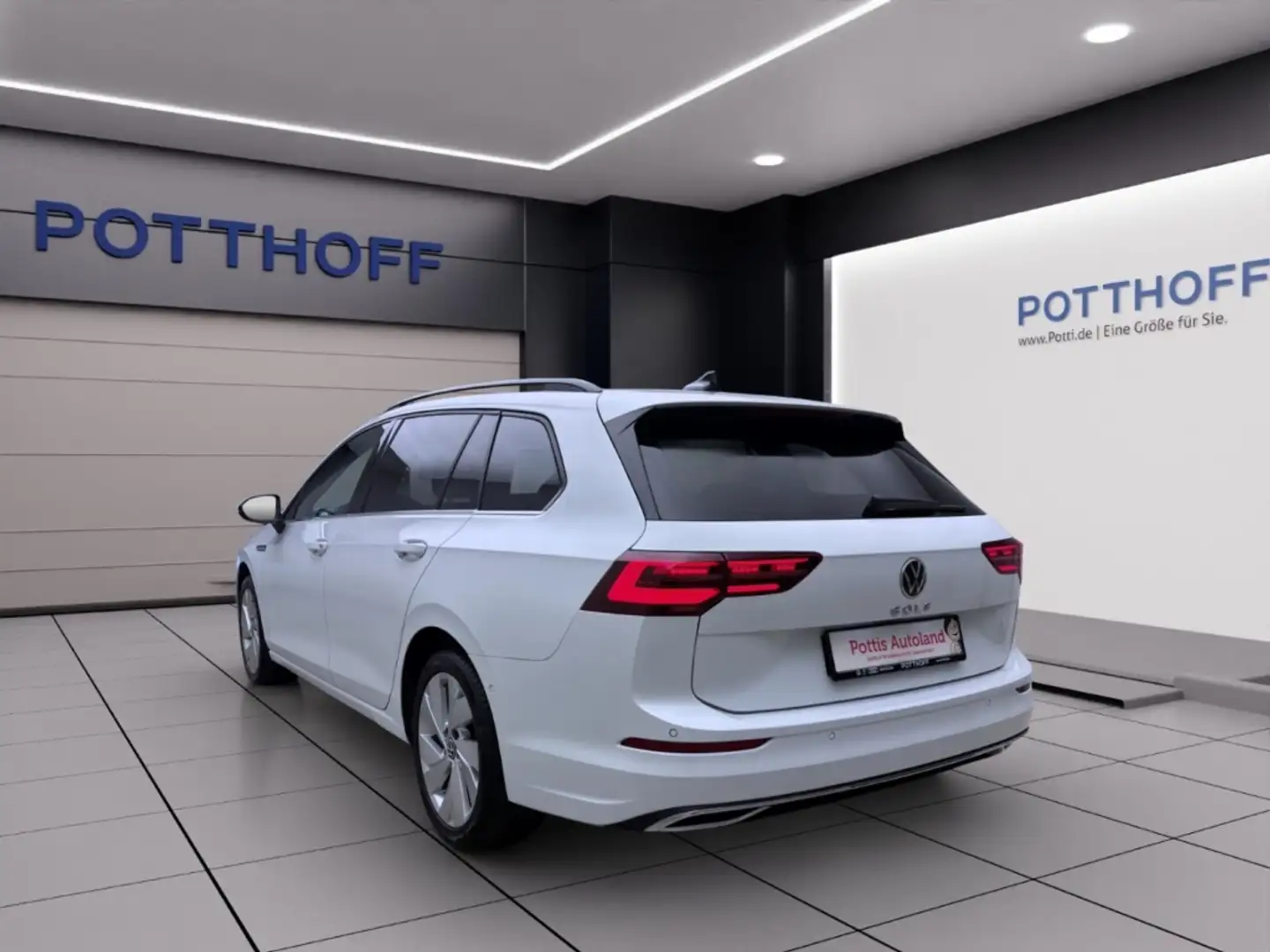 Volkswagen Golf Variant 2.0 TDI DSG STYLE NAVI KLIMA PDC SHZG Weiß - 2