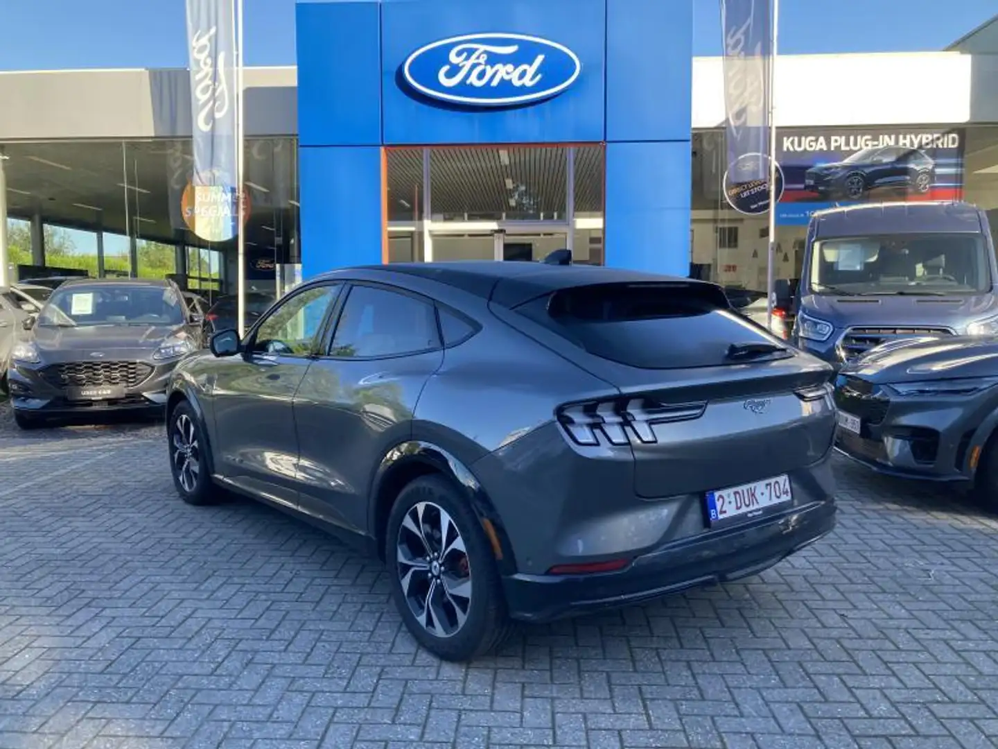 Ford Mustang Mach-E Premium RWD 99kWH|€599/m|Technology Pack|600 Range Gris - 2