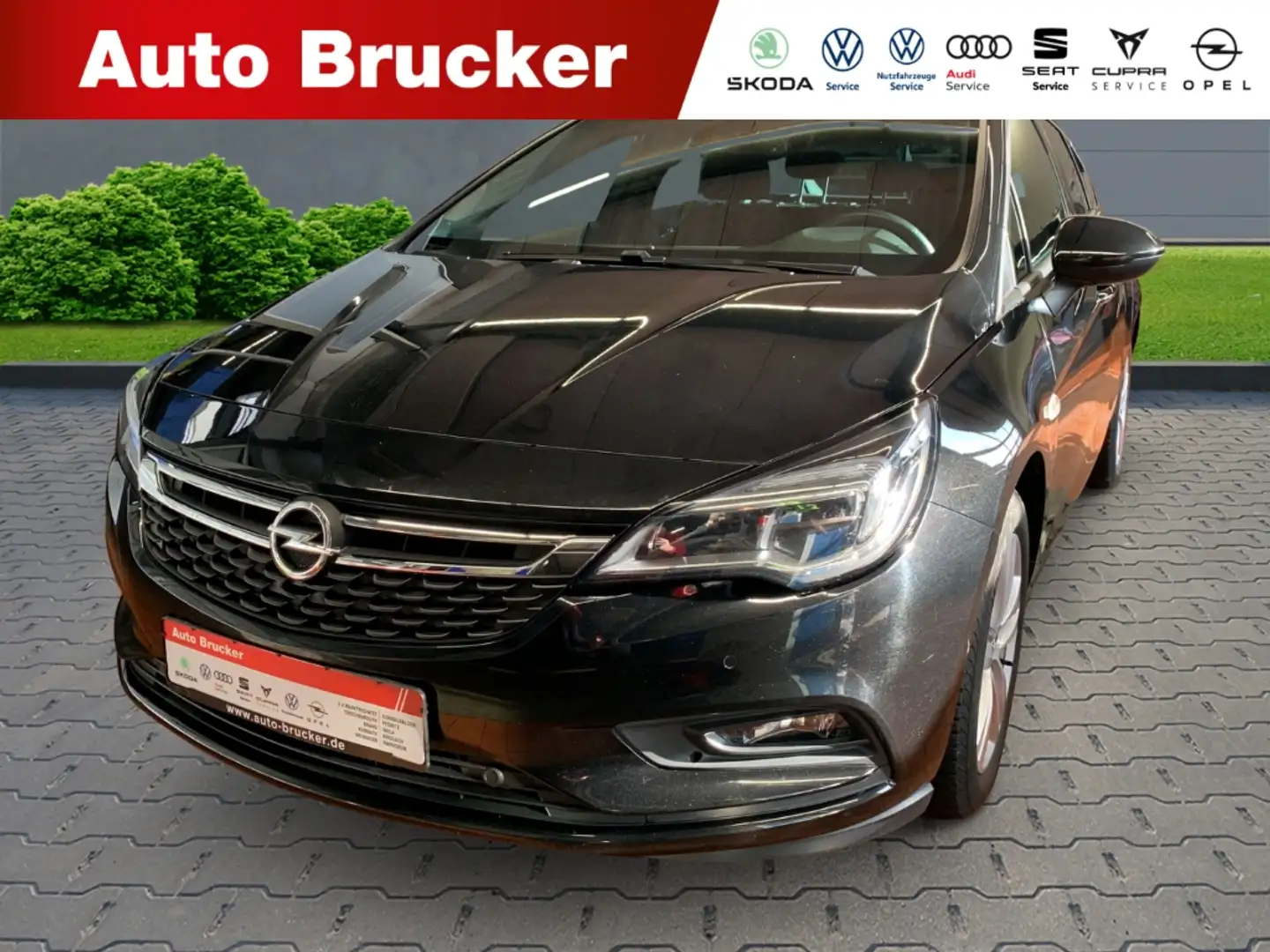 Opel Astra K Dynamic  1.6 CDTI+Alufelgen+Navi+Parksensoren+Si Czarny - 1