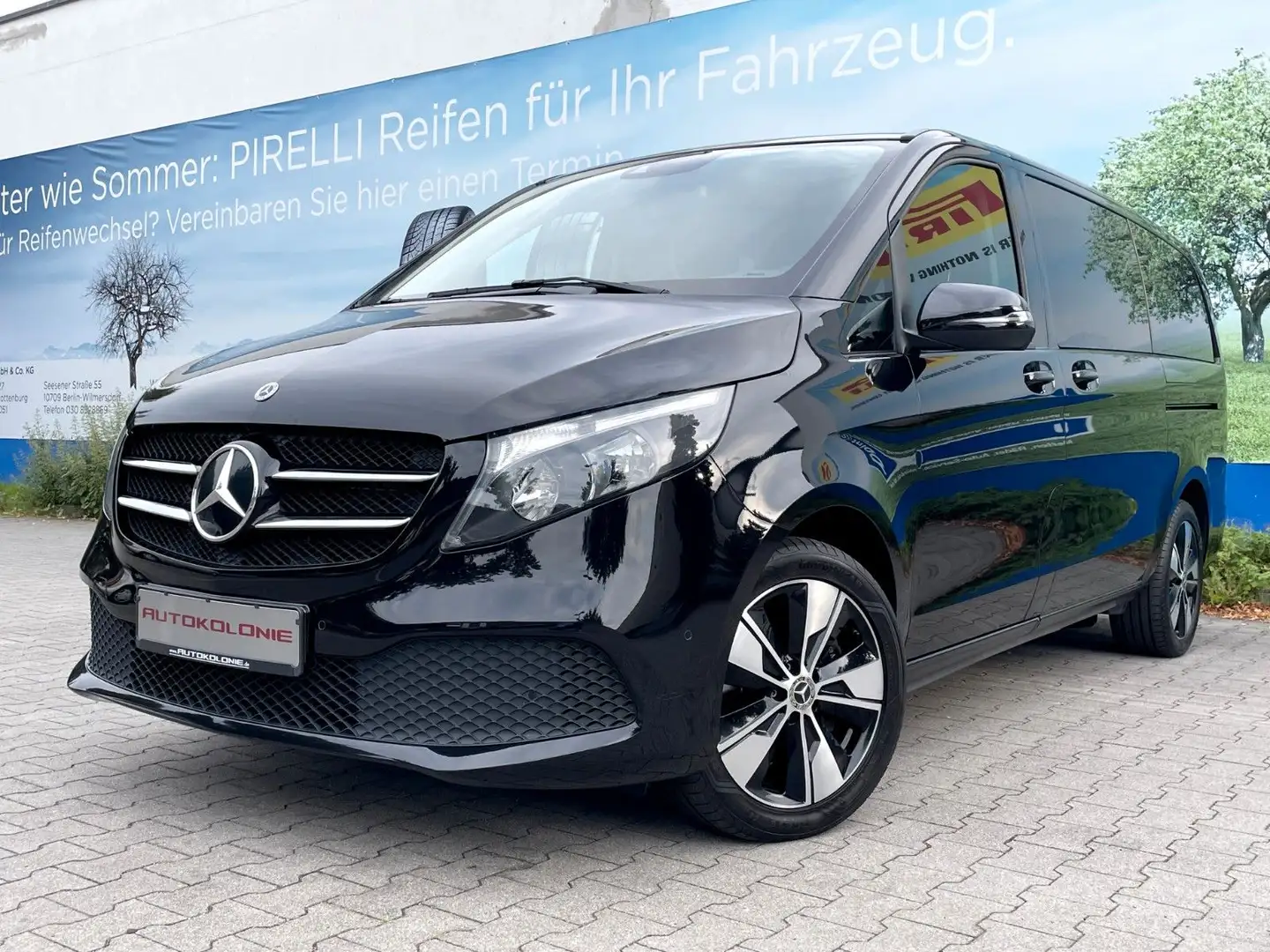 Mercedes-Benz V 220 d EDITION LANG*ACC*STANDHZ*AHK*1.HA*E-TÜR Schwarz - 1
