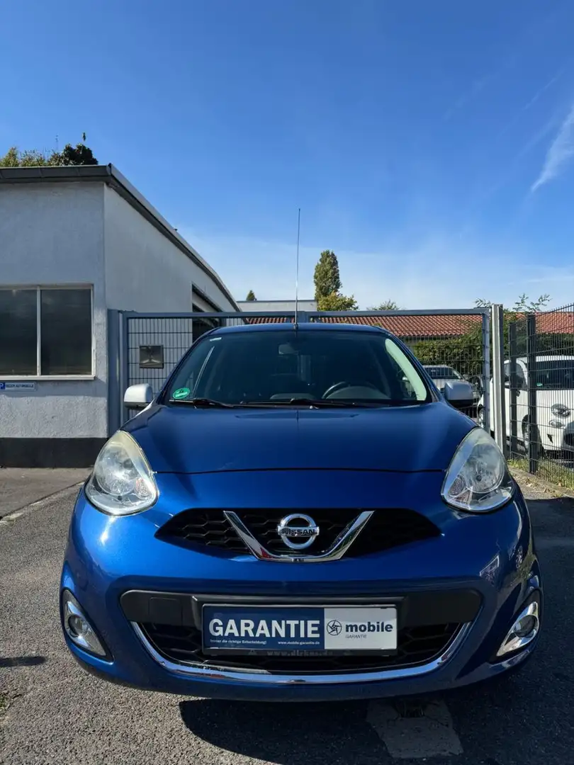 Nissan Micra N-TEC PDC NAVI SHZG TEMPOMAT Blau - 1