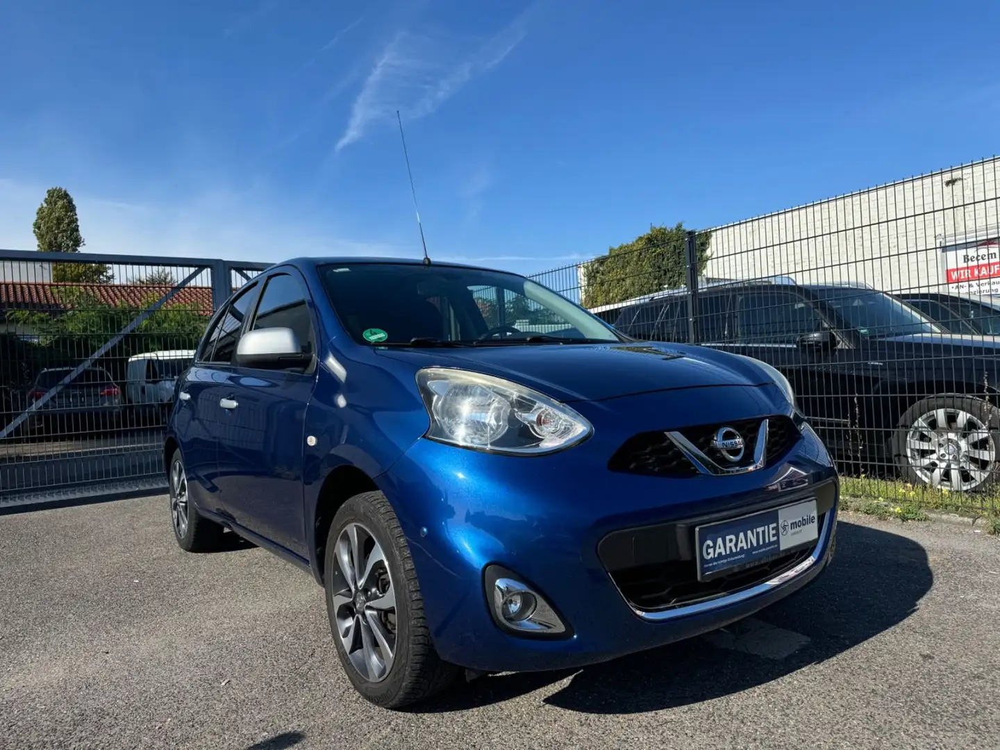 Nissan Micra N-TEC PDC NAVI SHZG TEMPOMAT Blau - 2