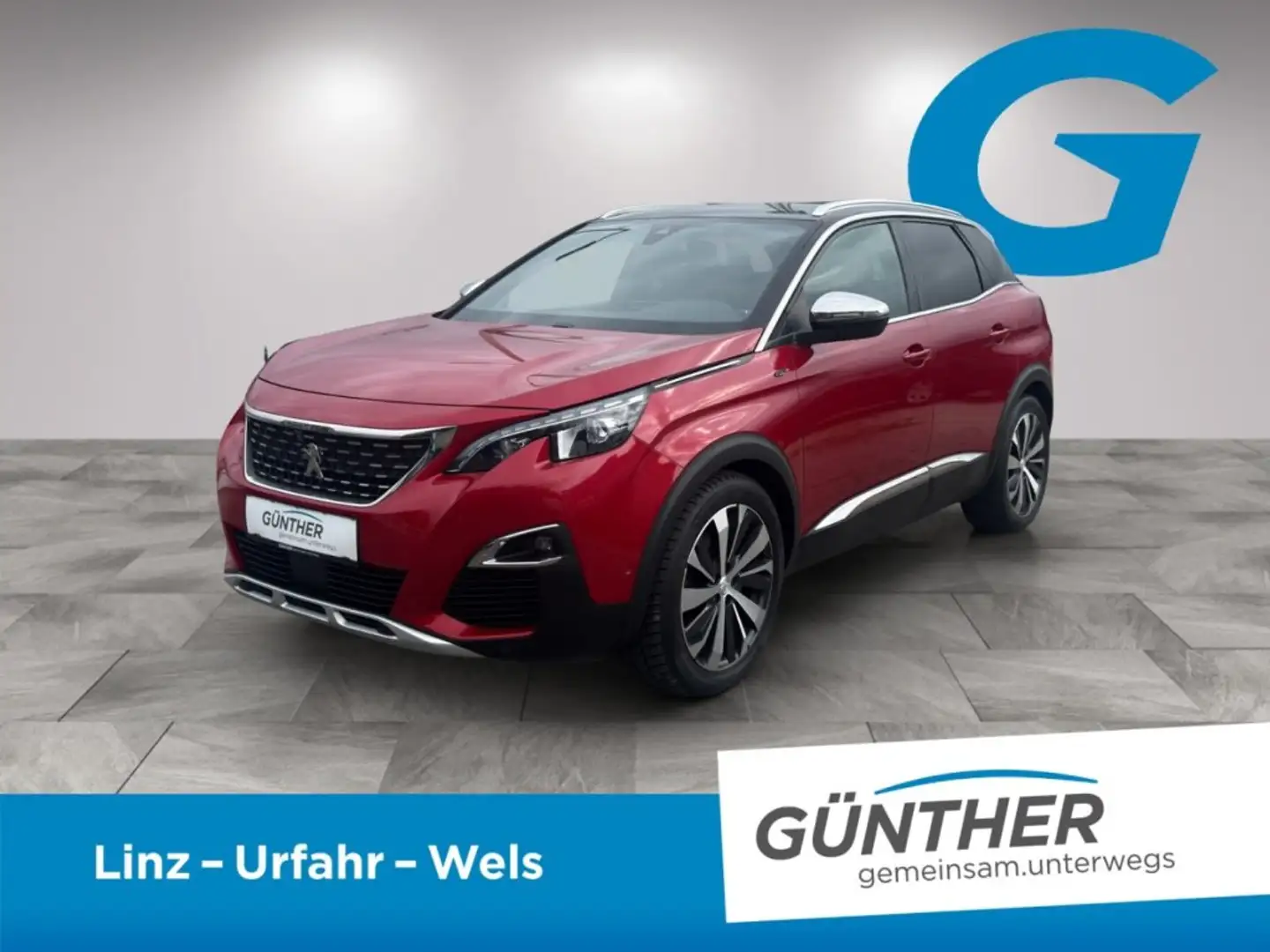 Peugeot 3008 2,0 BlueHDi 180 S&S EAT8 GT Rot - 1