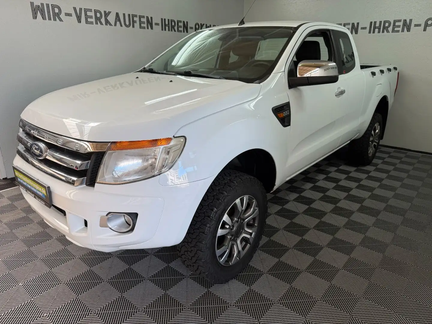 Ford Ranger XLT Extrakabine 4x4 Wiltrak Räder Höherle Weiß - 1