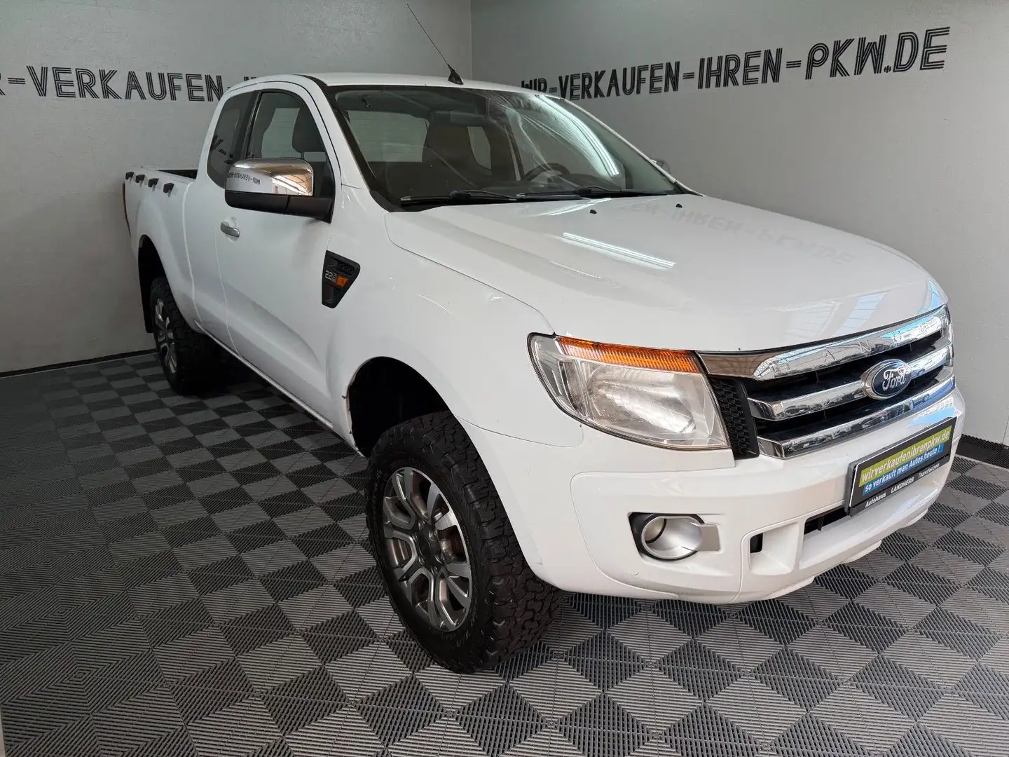 Ford Ranger XLT Extrakabine 4x4 Wiltrak Räder Höherle Weiß - 2