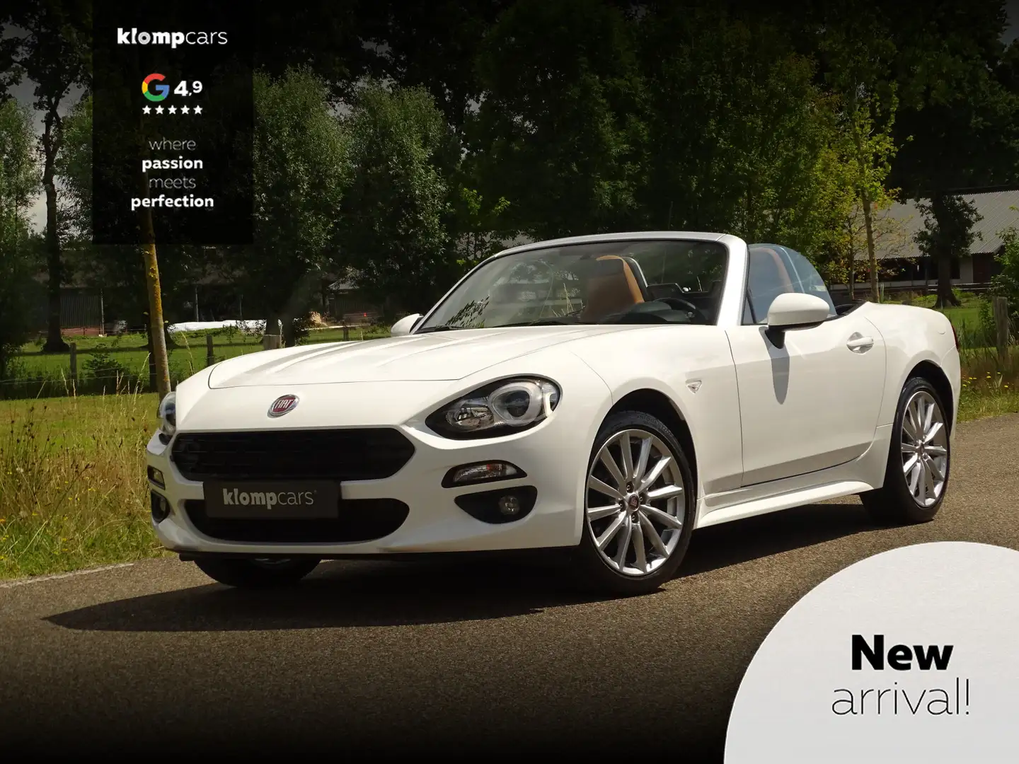 Fiat 124 Spider 1.4 MultiAir Turbo Lusso Wit - 1