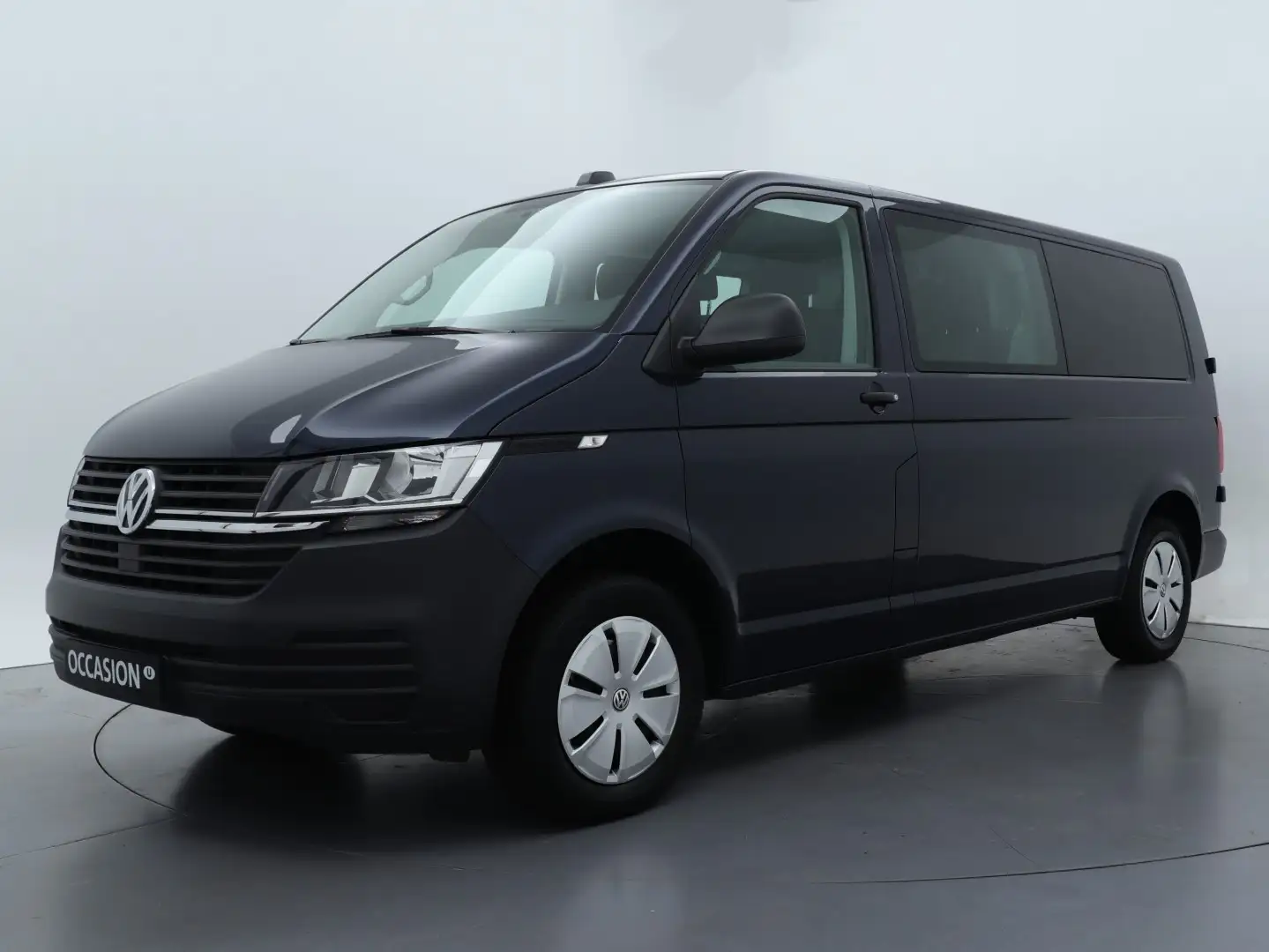 Volkswagen Transporter L2H1 Dubbel Cabine 2.0 TDI 110pk /BPM-vrij /6-pers Bleu - 2