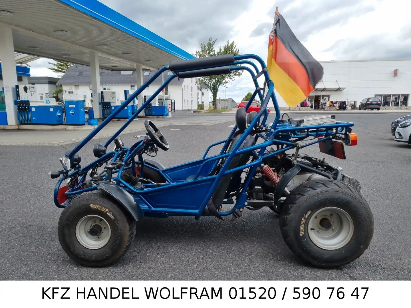 Autres Shark KM2150 Buggy Strandbuggy Fun TÜV NEU Quad Bleu - 1