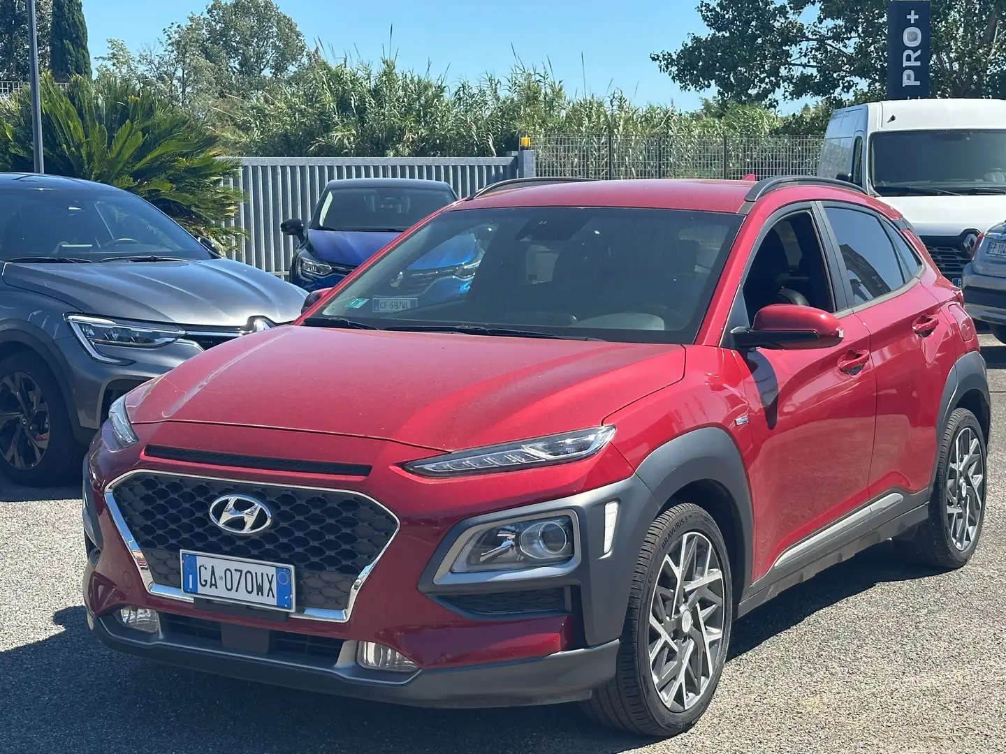 Hyundai KONA Kona I 2017 1.6 hev Xtech fca 2wd dct Rouge - 1
