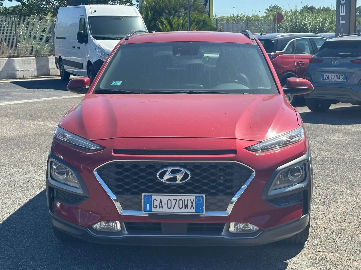 Hyundai KONA Kona I 2017 1.6 hev Xtech fca 2wd dct Rouge - 2