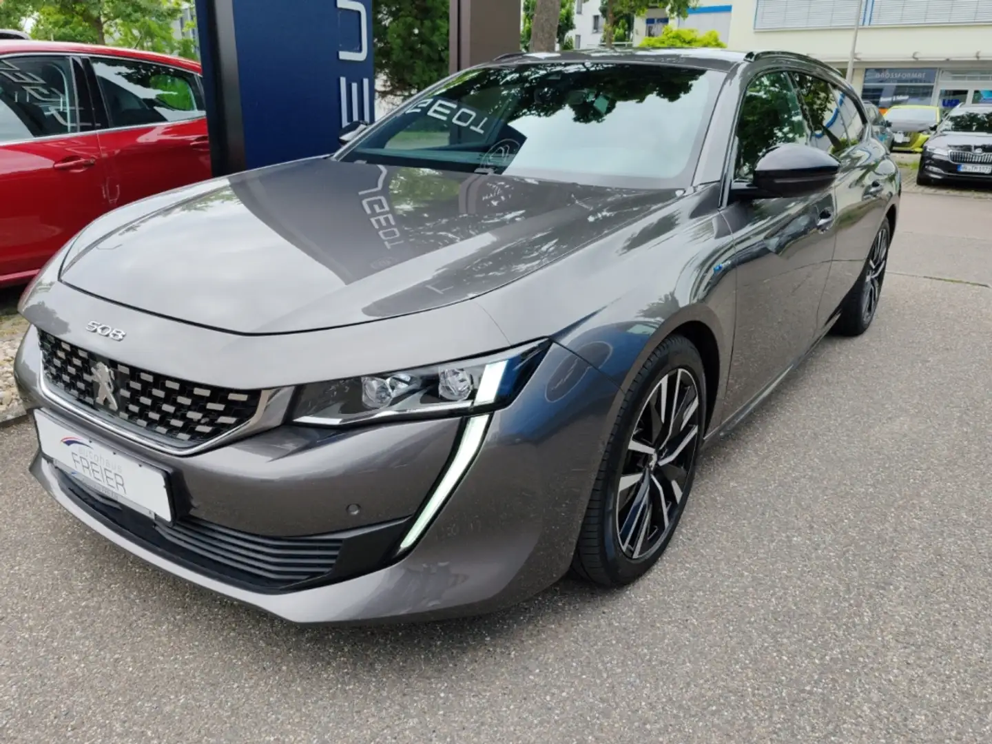 Peugeot 508 SW Hybrid 225 GT Plug-In EU6d Sportpaket AHK-klapp Grau - 1