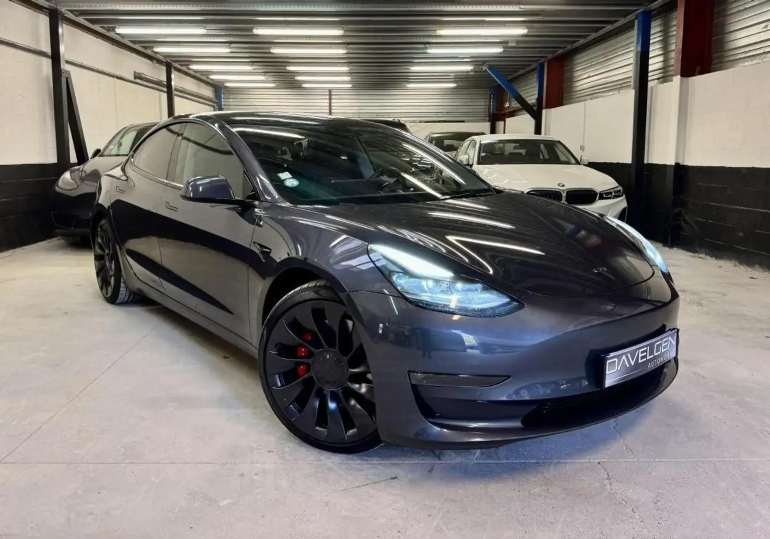 Tesla Model 3 Phase 2 Performance Dual Motor AWD 513ch Autopilot Amélioré 1e main FR Gris - 1