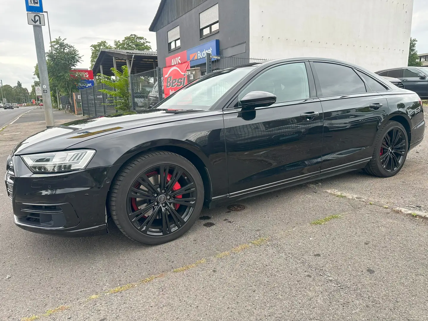 Audi A8 50 TDI quattro Matrix / TV / Head-Up ACC Schwarz - 2