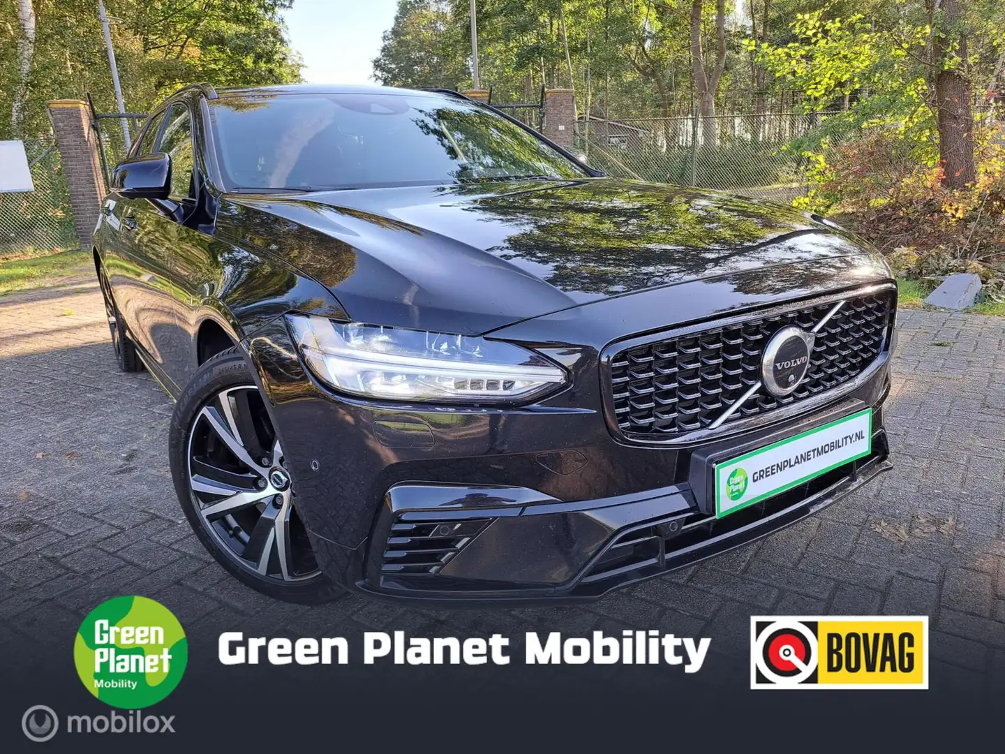 Volvo V90 2.0 T6 AWD R-Design|Pano|Trekhaak Schwarz - 1