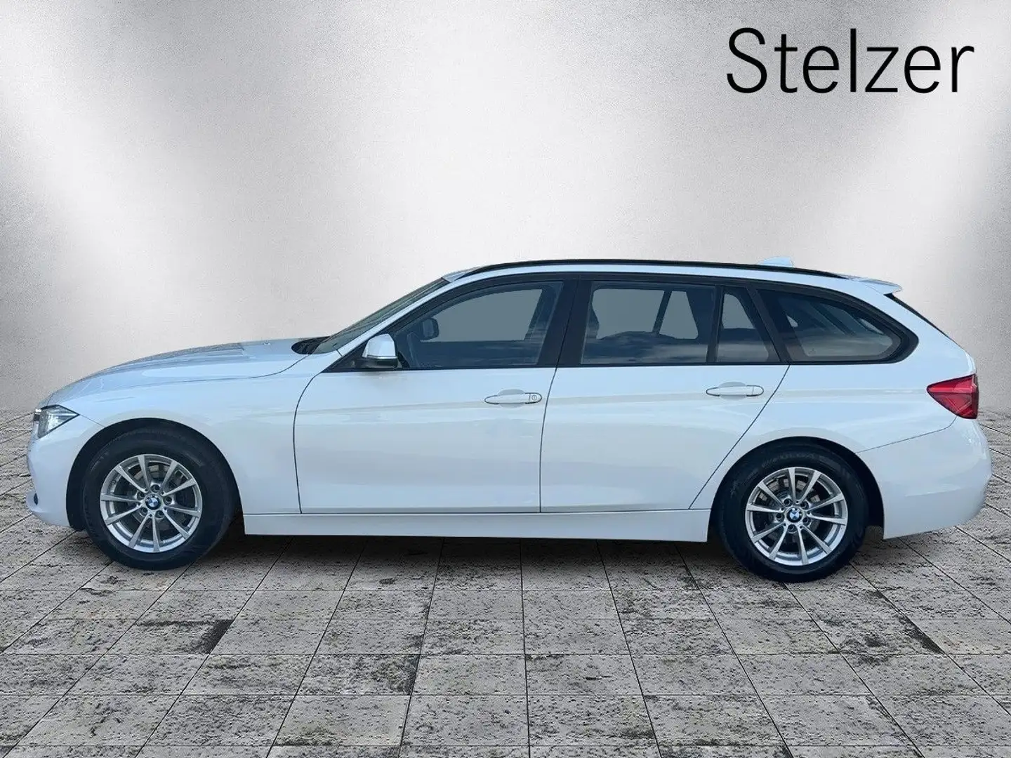 BMW 318 i Touring Advantage AUT Weiß - 2