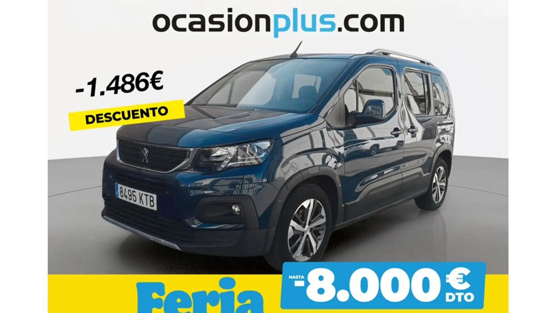 Peugeot Rifter 1.5BlueHDi S&S Standard Allure 100 Bleu - 1