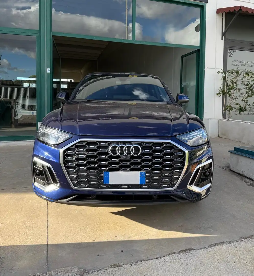 Audi Q5 SPORTBACK 40 S-LINE MATRIX/ASSIST/CONNECT/DIGITAL Blu/Azzurro - 2