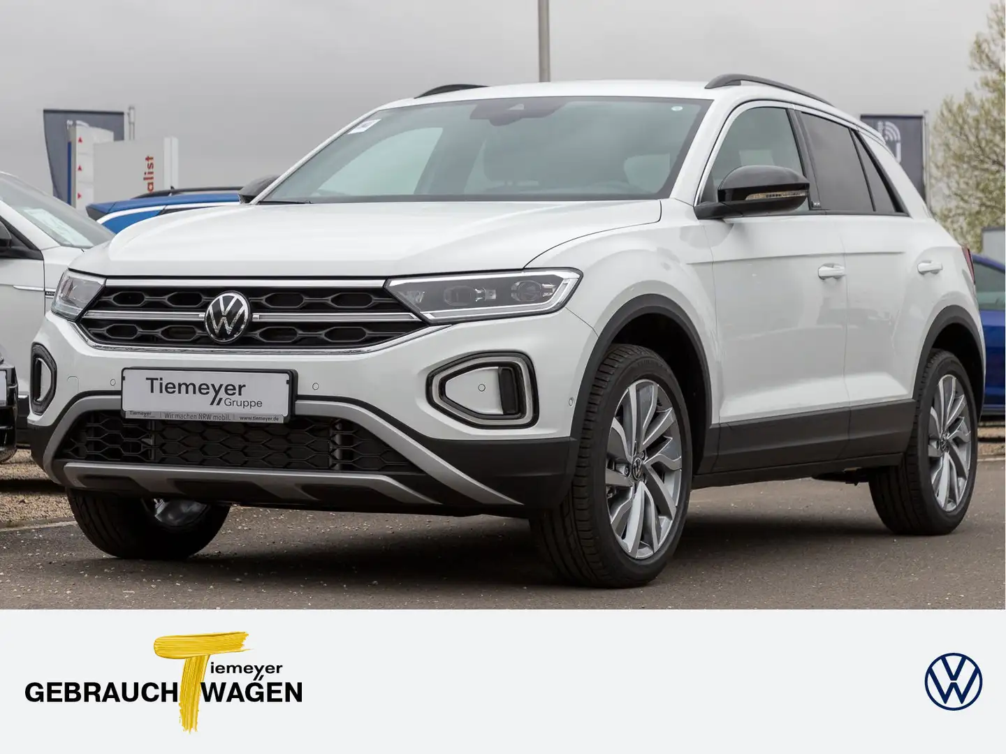 Volkswagen T-Roc 1.5 TSI DSG LIFE AHK NAVI IQ.LIGHT KAMERA Weiß - 1