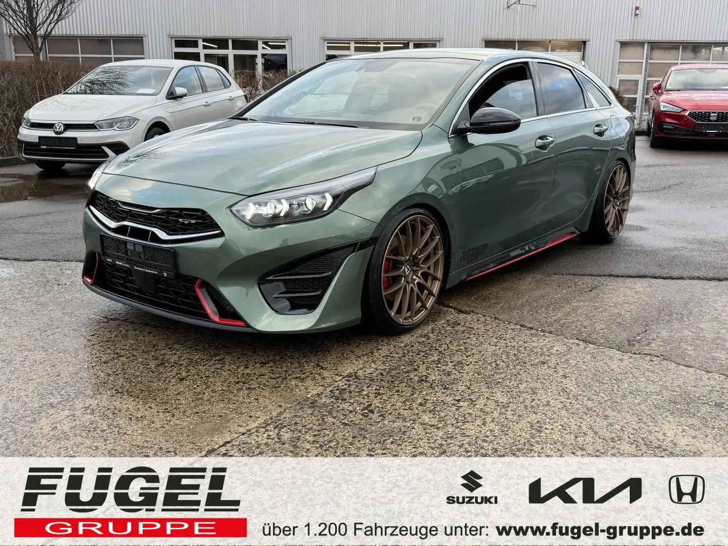 Kia ProCeed / pro_cee'd 1.6 T-GDI GT DCT Fugel Sport Pano|4XSHZ|PDC|LED Verde - 1