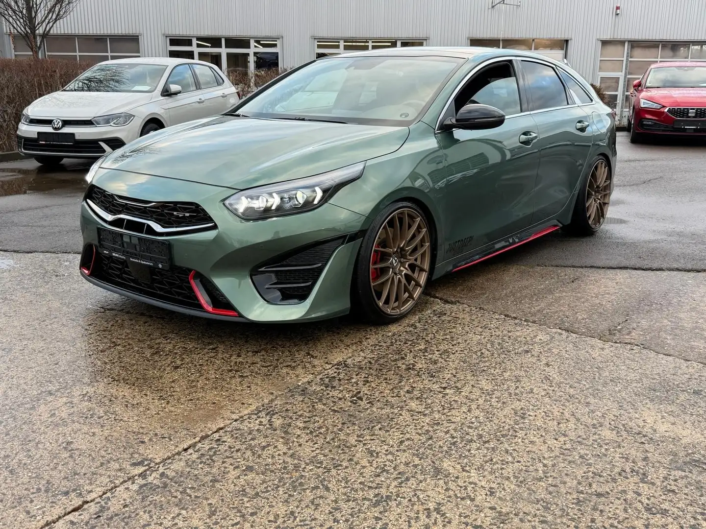 Kia ProCeed / pro_cee'd 1.6 T-GDI GT DCT Fugel Sport Pano|4XSHZ|PDC|LED Verde - 2