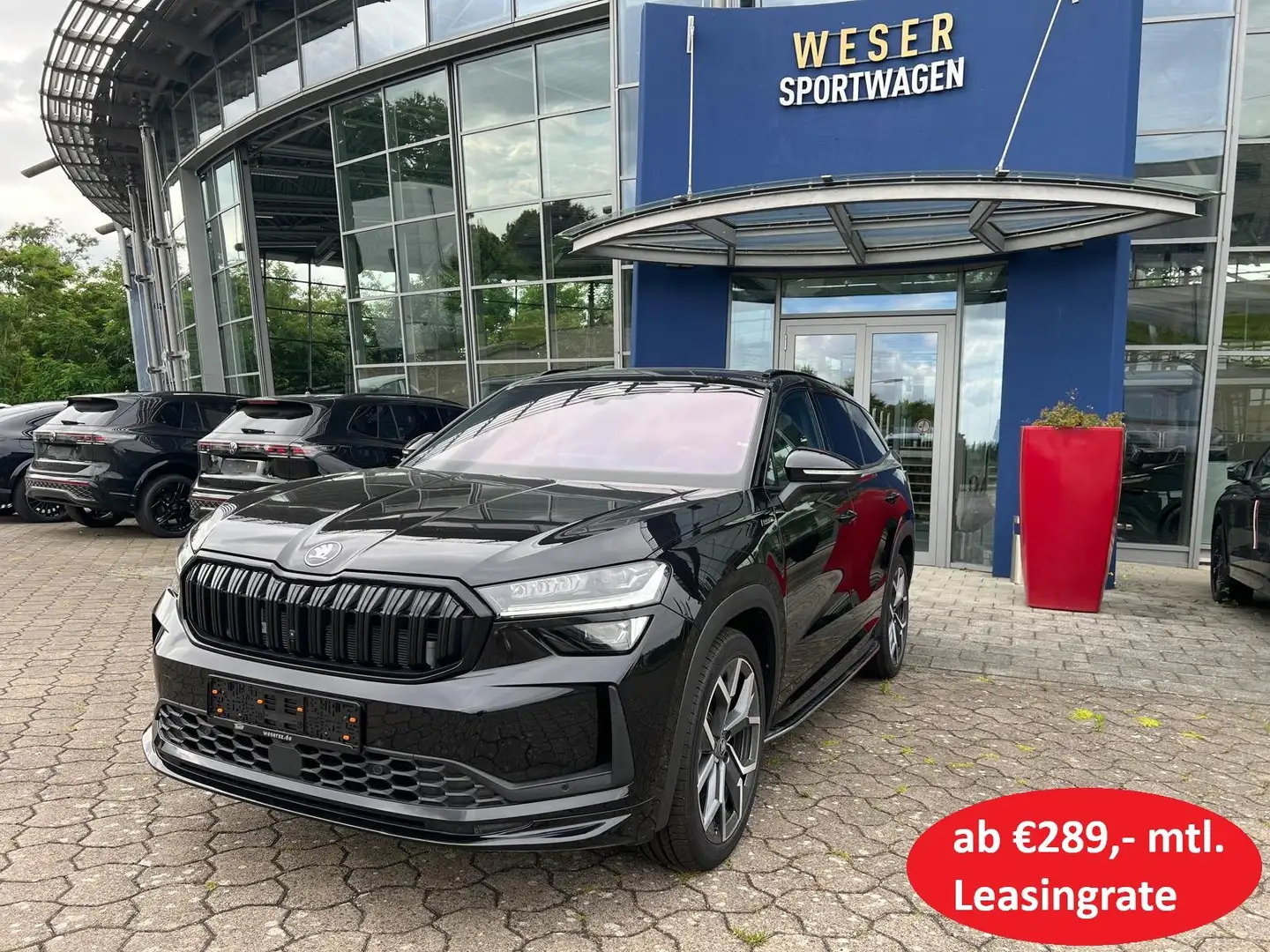 Skoda Kodiaq Sportline 2.0TDI 4x4 20"/7Sitzer/Pano/*VOLL* Noir - 1