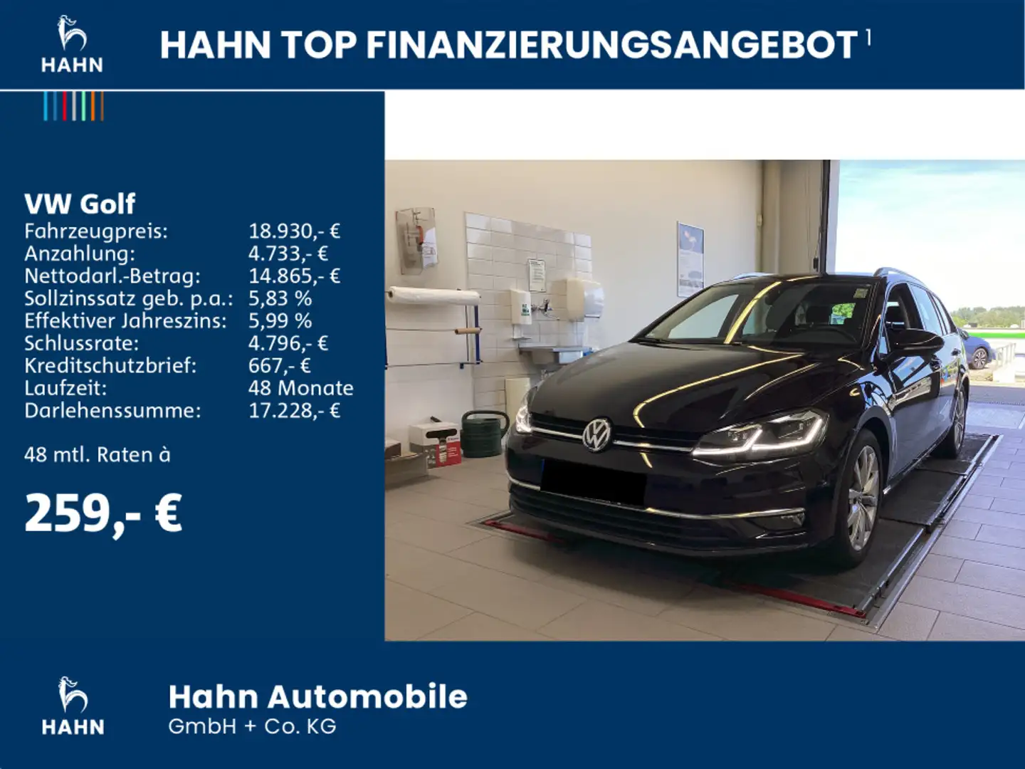 Volkswagen Golf Variant Golf VII Variant 1.4TSI DSG Highline AHK ACC Nav Nero - 2