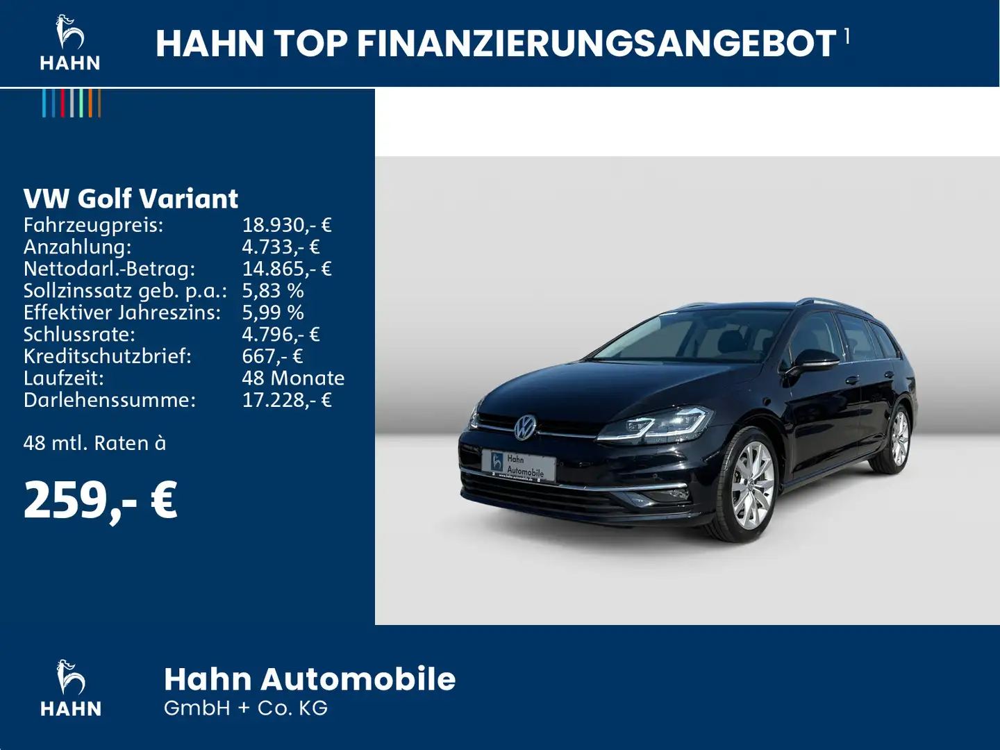 Volkswagen Golf Variant Golf VII Variant 1.4TSI DSG Highline AHK ACC Nav Noir - 2