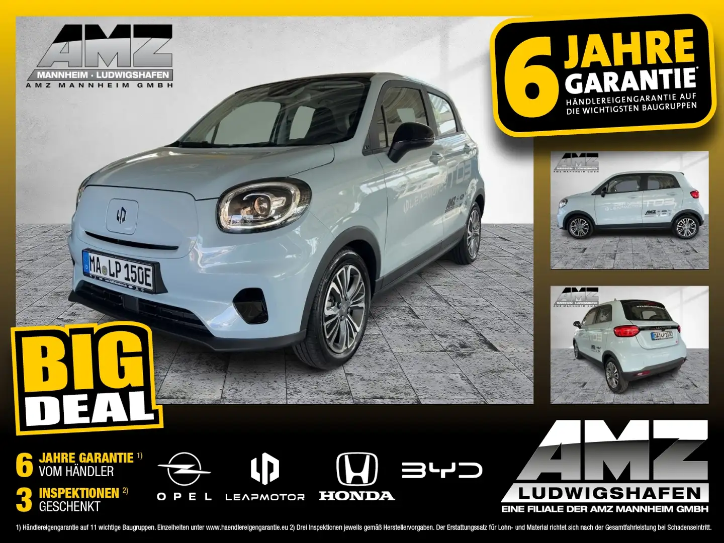 Leapmotor T03 37kWh 70 kW BEV NAVI*KAMERA*ALLWETTER Blau - 1