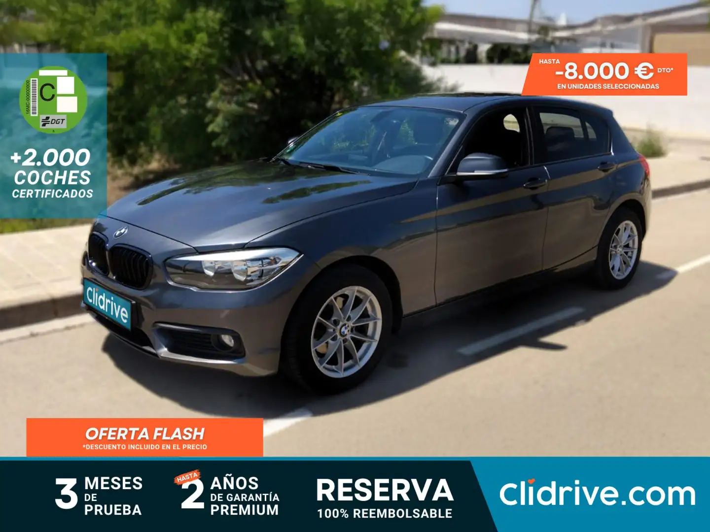 BMW 116 116i Gris - 1