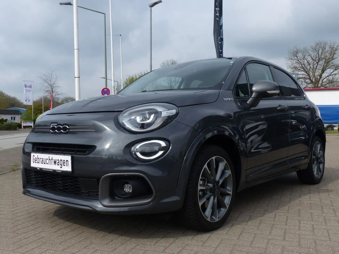 Fiat 500X Dolcevita Sport Panorama Grau - 1